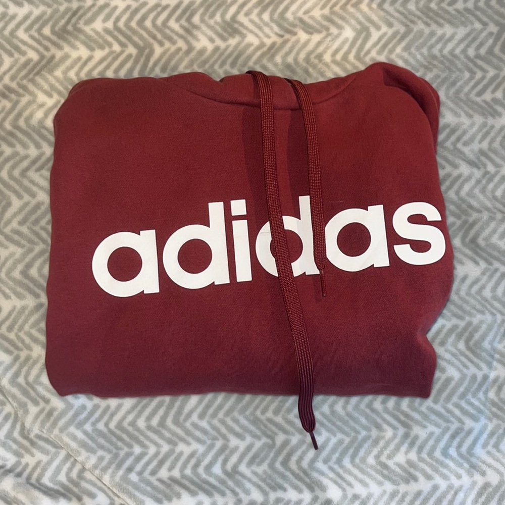 Adidas hooded sweatshirt, Size medium, lightly worn